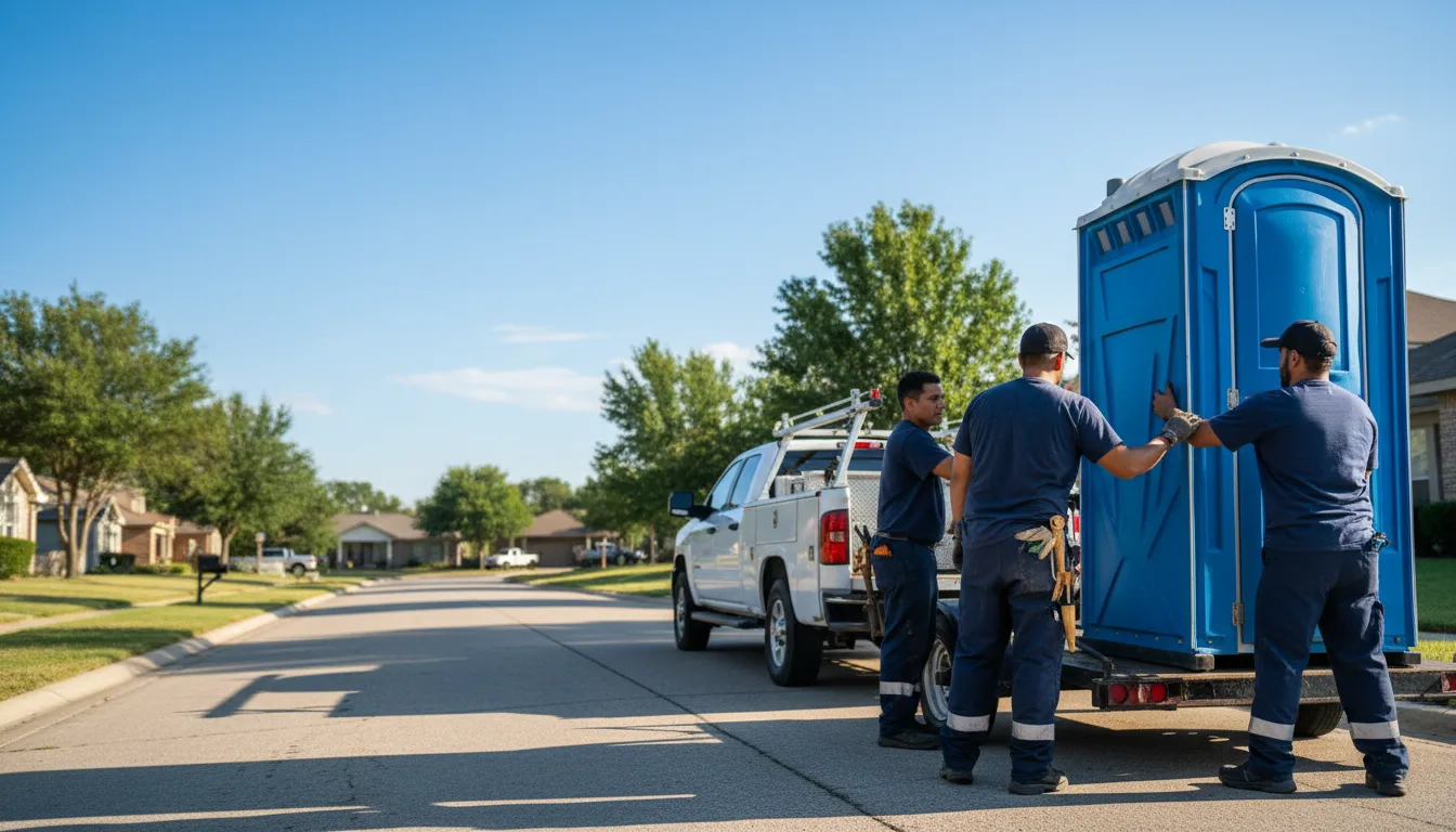 Portable Toilet Rental in Walnut Springs, TX near me